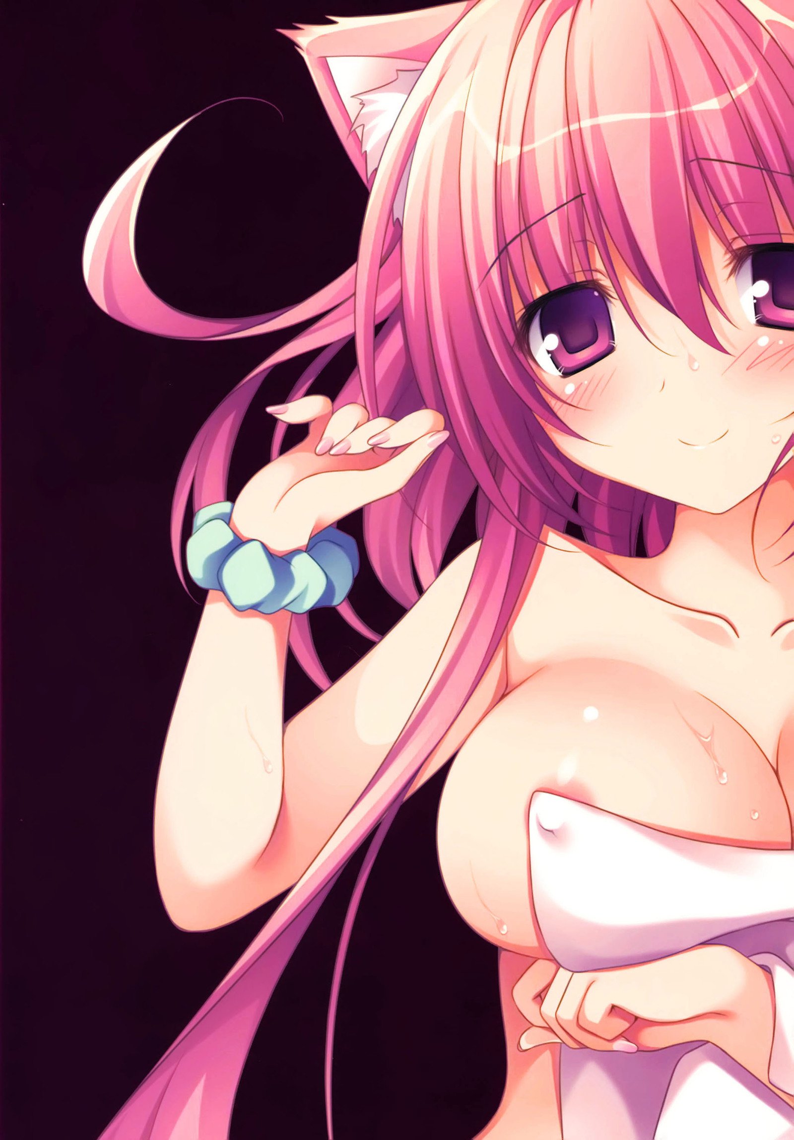 ケナゲ猫娘湯あがりエッチ編プラス