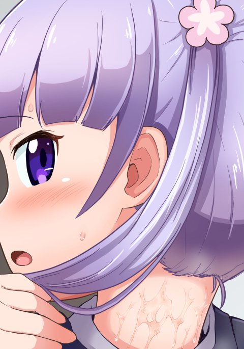 うなじでやらせてくれる青葉ちゃん