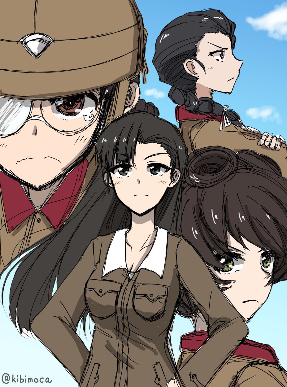 ガルパン落書きいろいろ