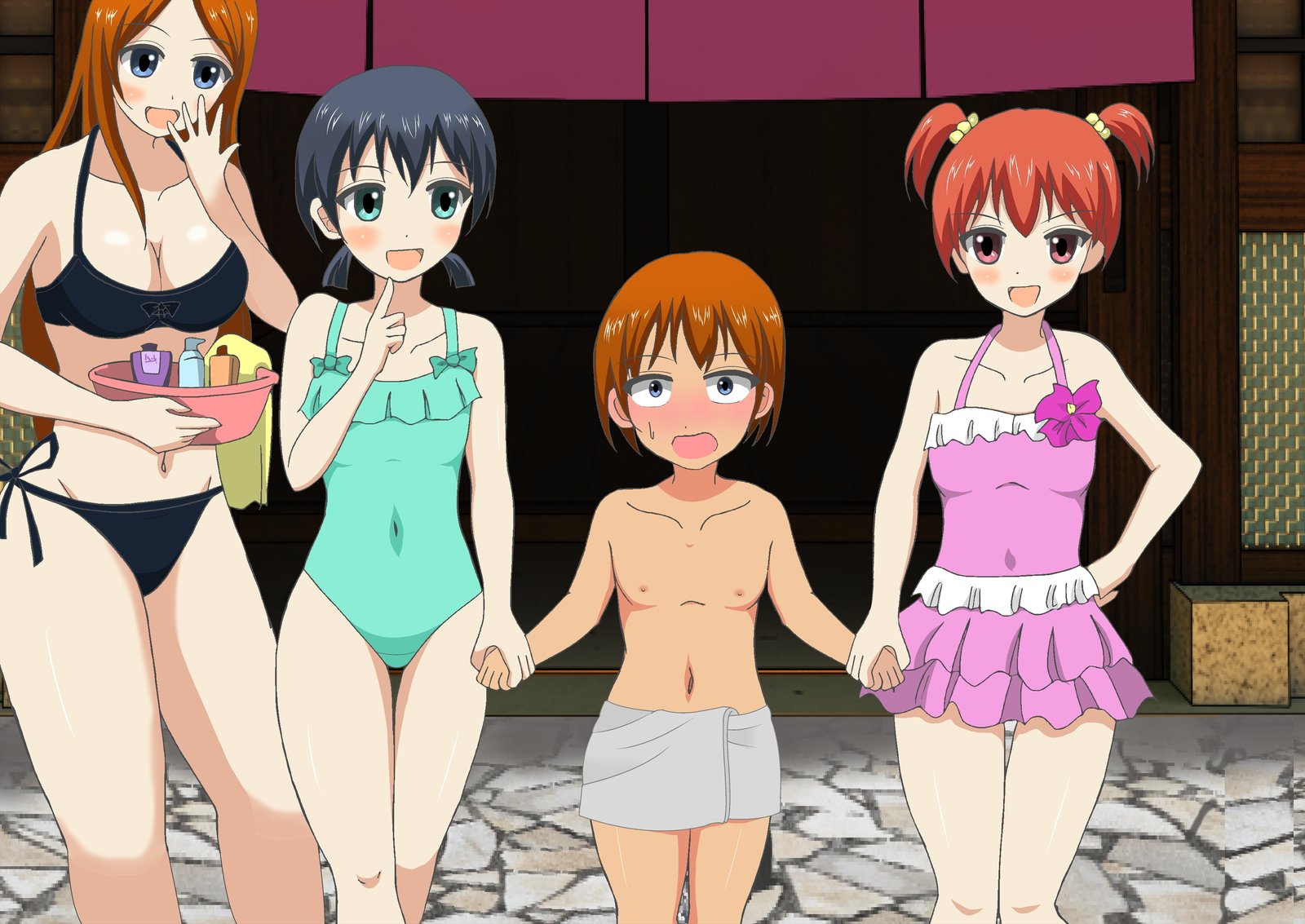 ドキ！温泉は水木で男ははだかの温泉