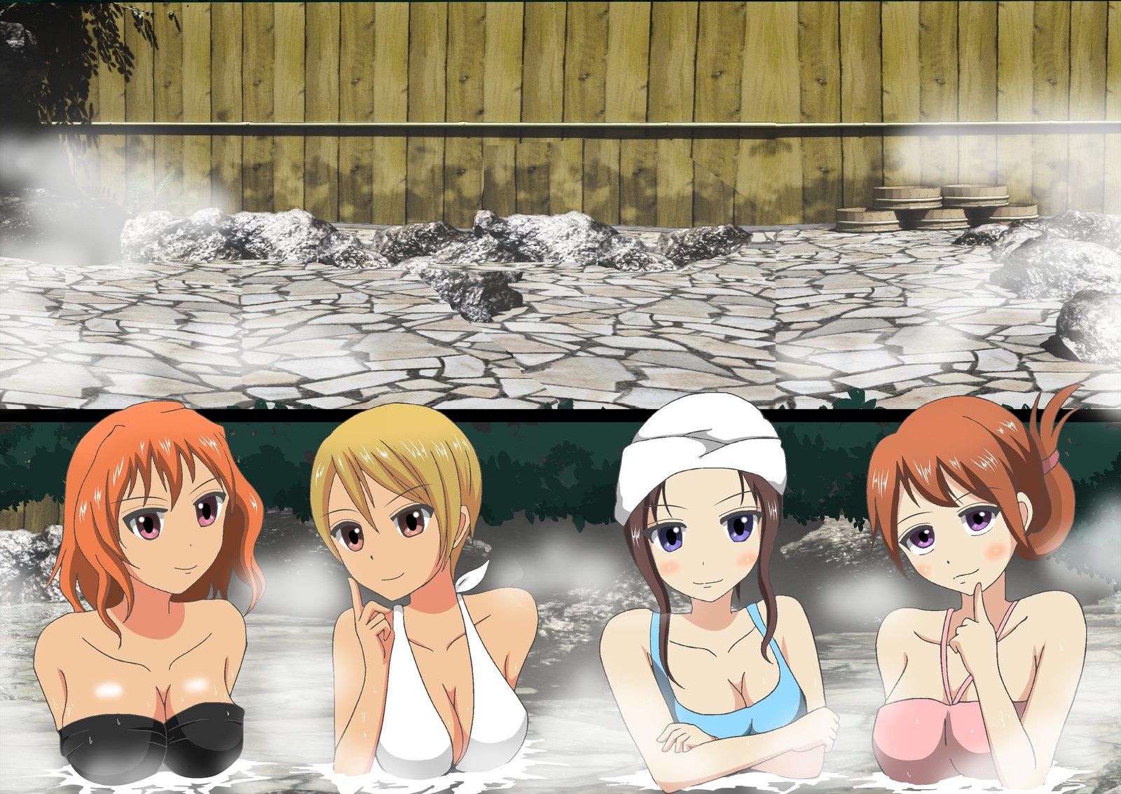 ドキ！温泉は水木で男ははだかの温泉