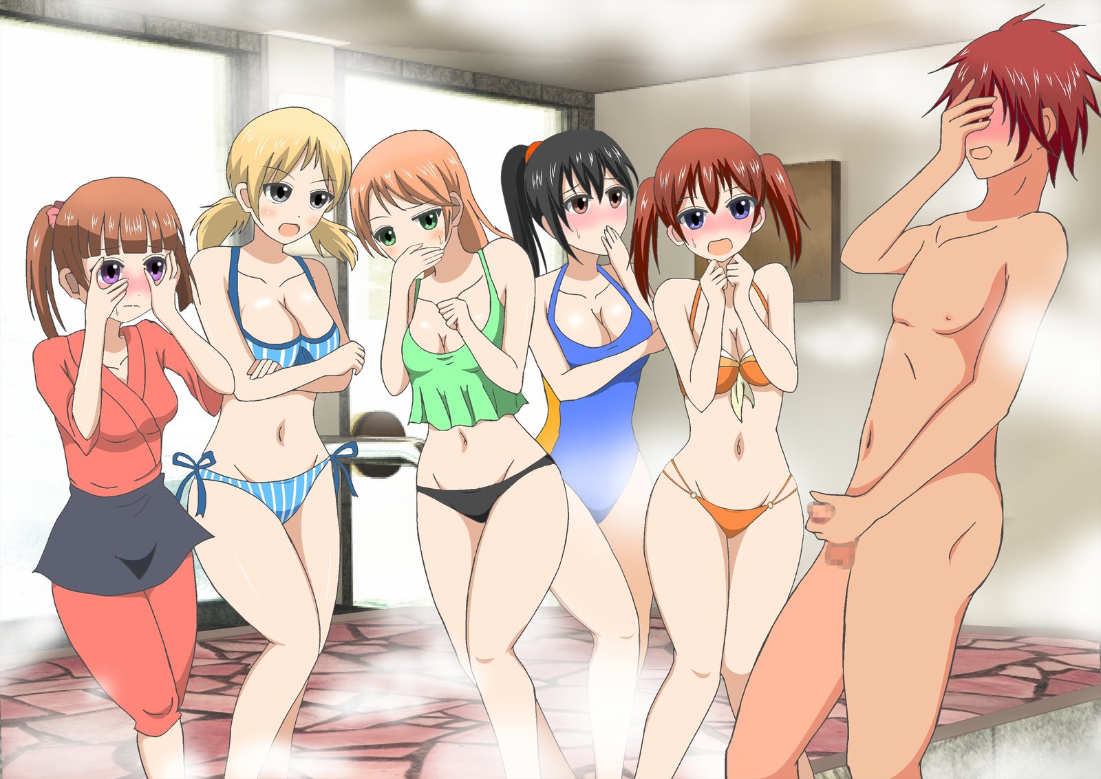 ドキ！温泉は水木で男ははだかの温泉