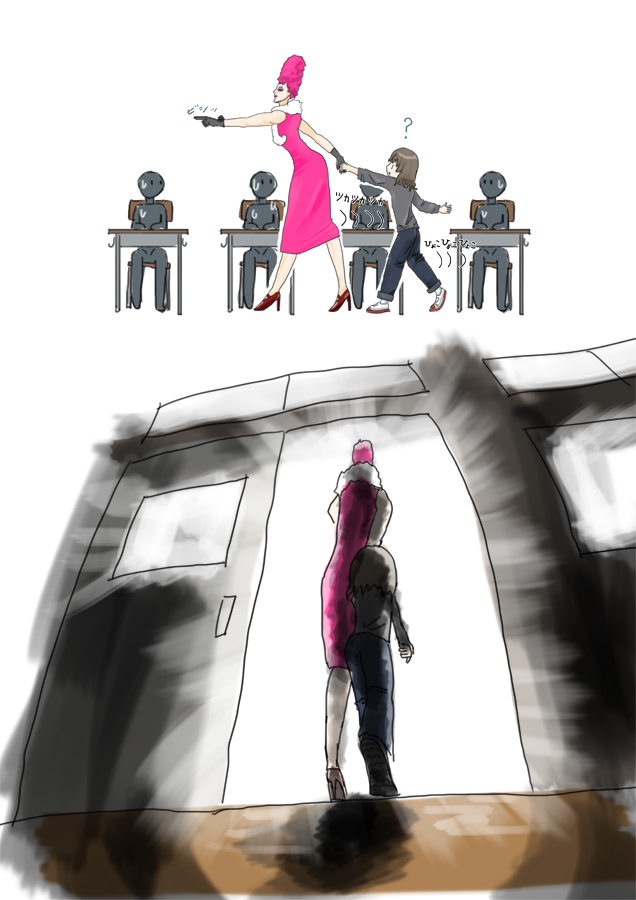 うさぎになろうとした