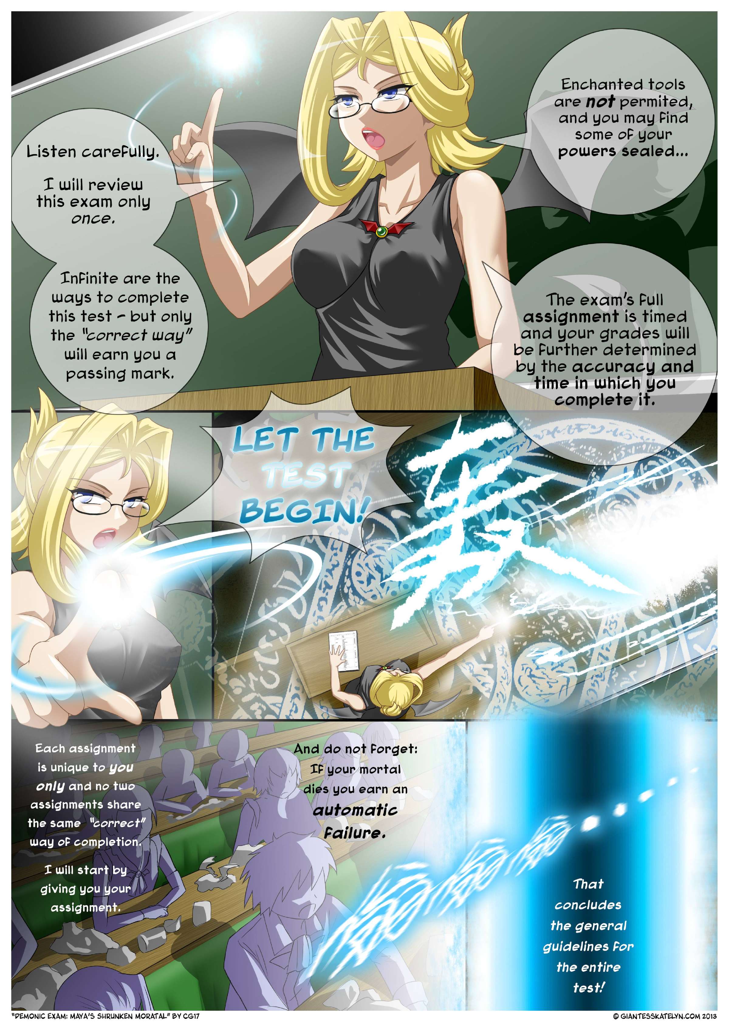 悪魔の試験1：マヤの縮んだ死すべき者