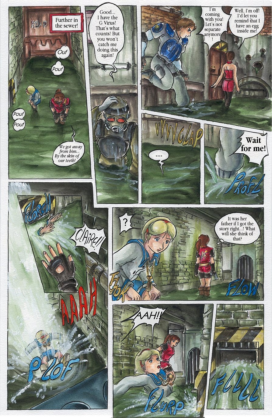 悪いバイオハザード：ウイルスX英語