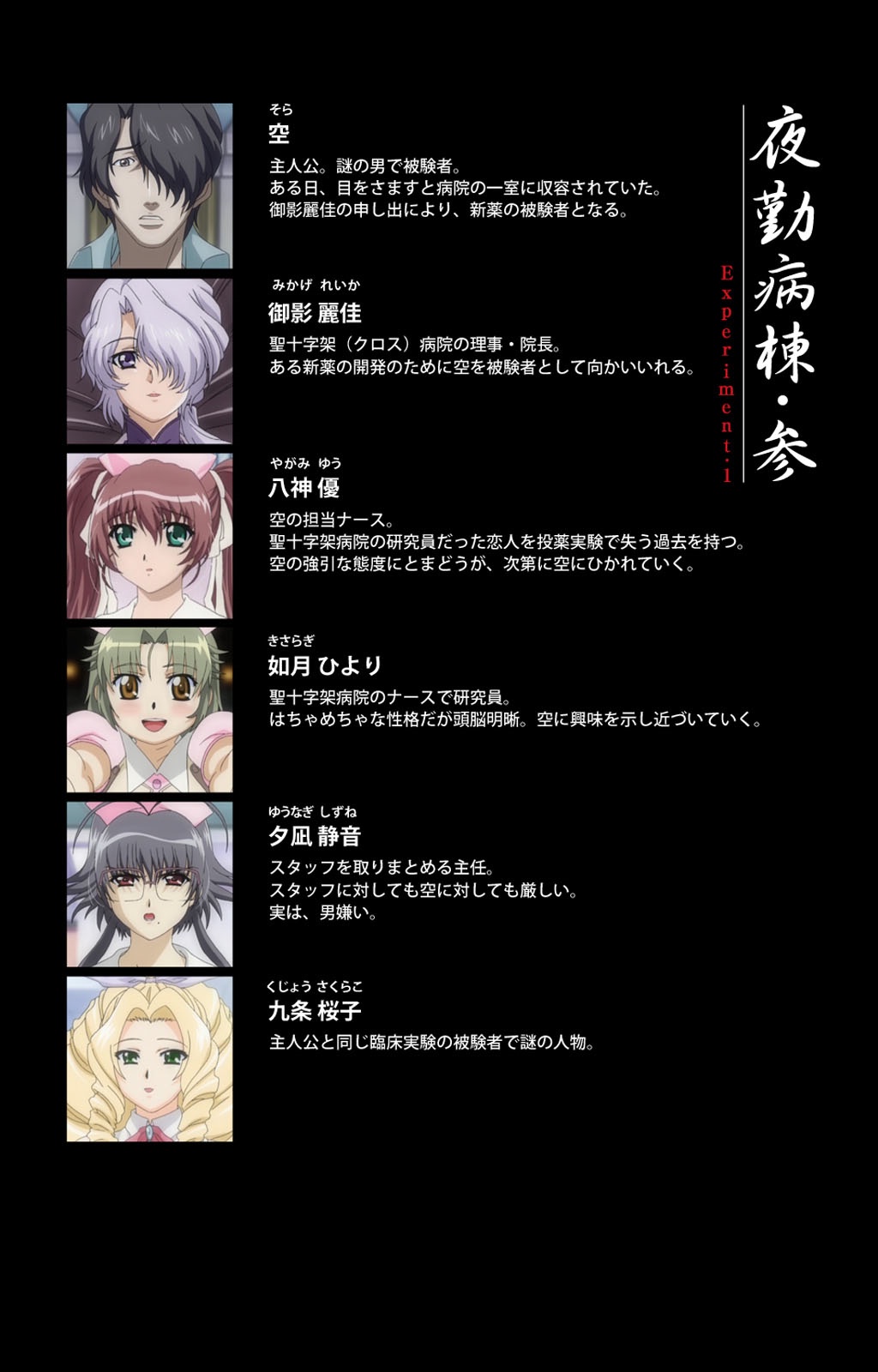 夜勤病棟・さんExperiment.1完全禁止