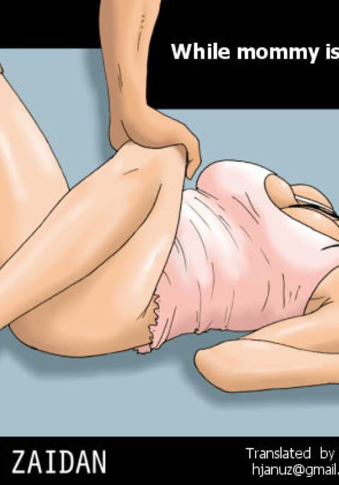 ママが寝ている間