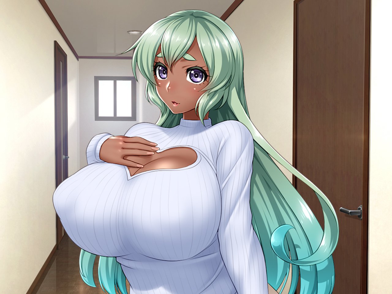 ＃暗い日焼けした妻が高給の仕事の罠に陥ったアンドレア