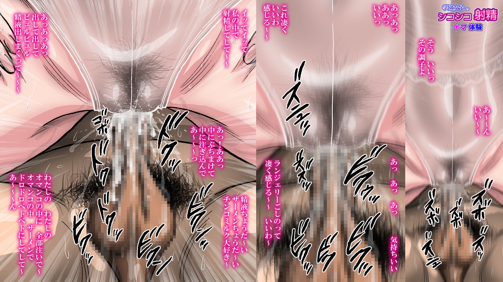 学園女子のしこしこしゃせいなまたいけん