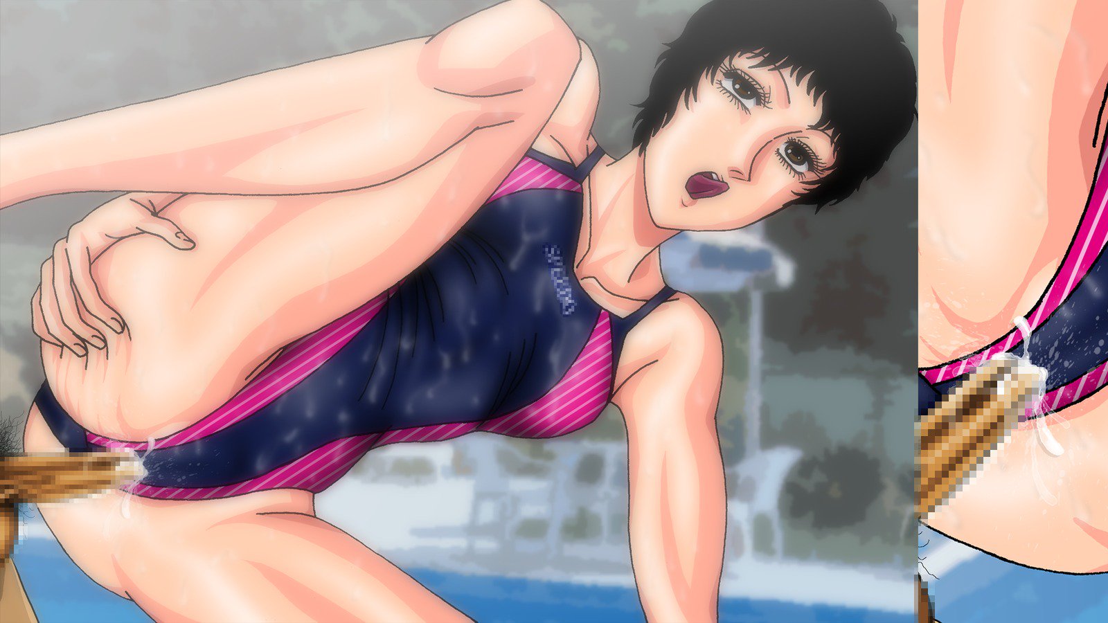 学園女子のしこしこしゃせいなまたいけん