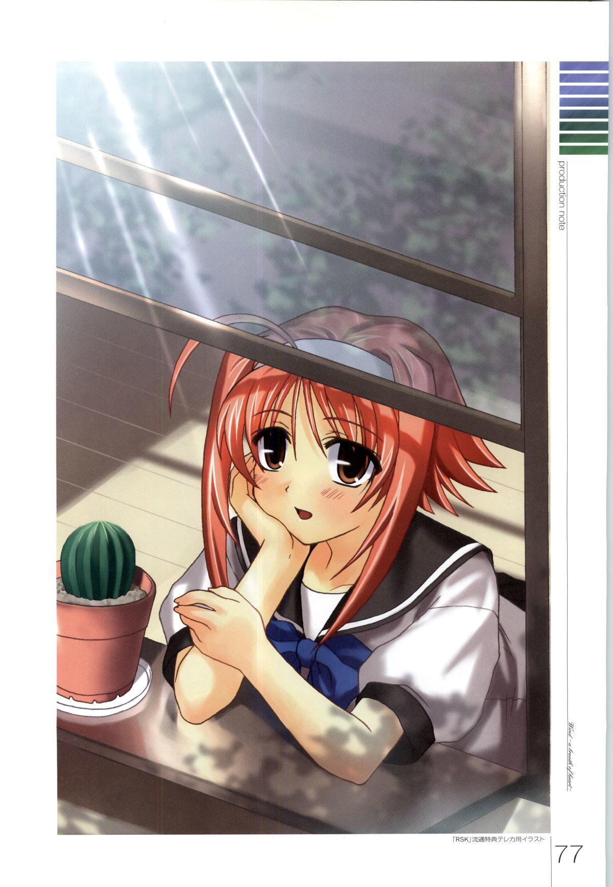 風-心の息吹-ビジュアルファンブック1＆amp; 2