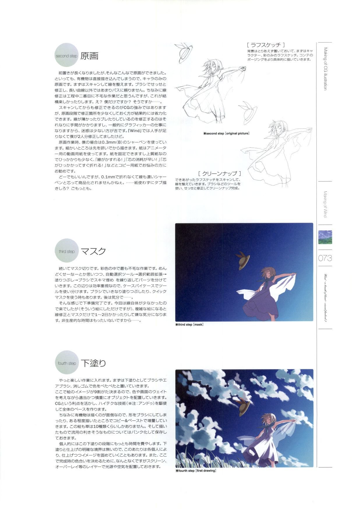 風-心の息吹-ビジュアルファンブック1＆amp; 2