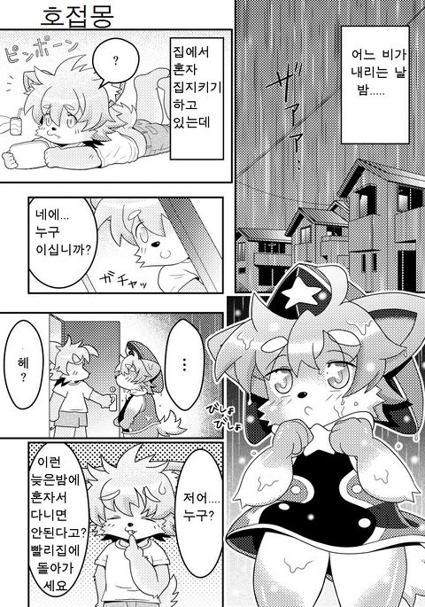 ある雨のフル夜| 비오는밤