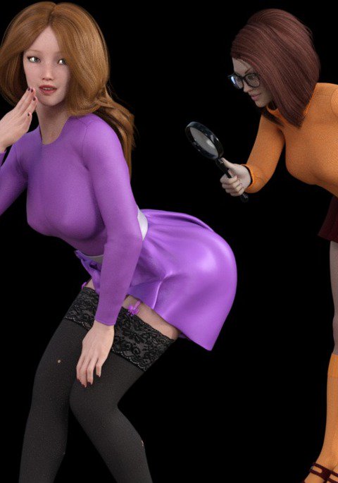 ミステリーソルバーファンアートレズビアン画像セット