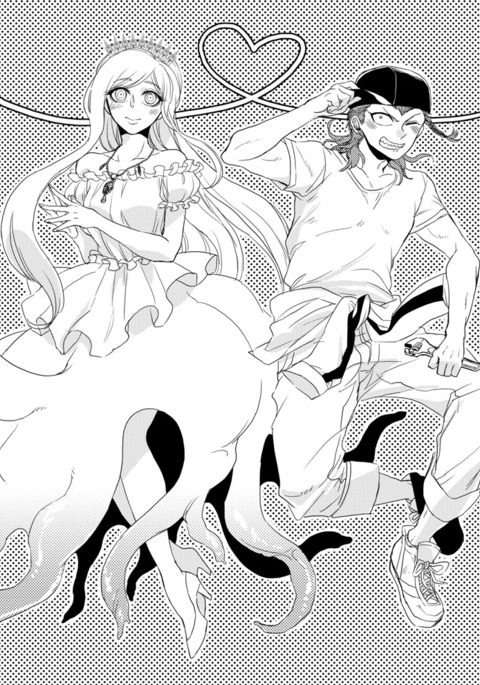 触手ソニア×左右田