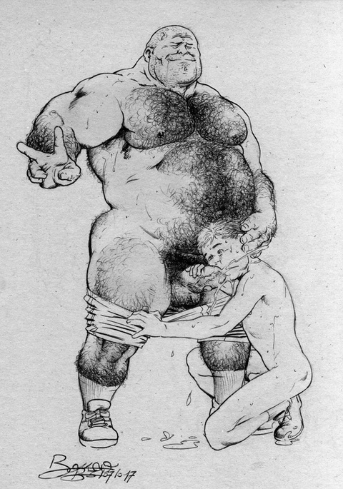 同人誌画像筋肉男性のみ