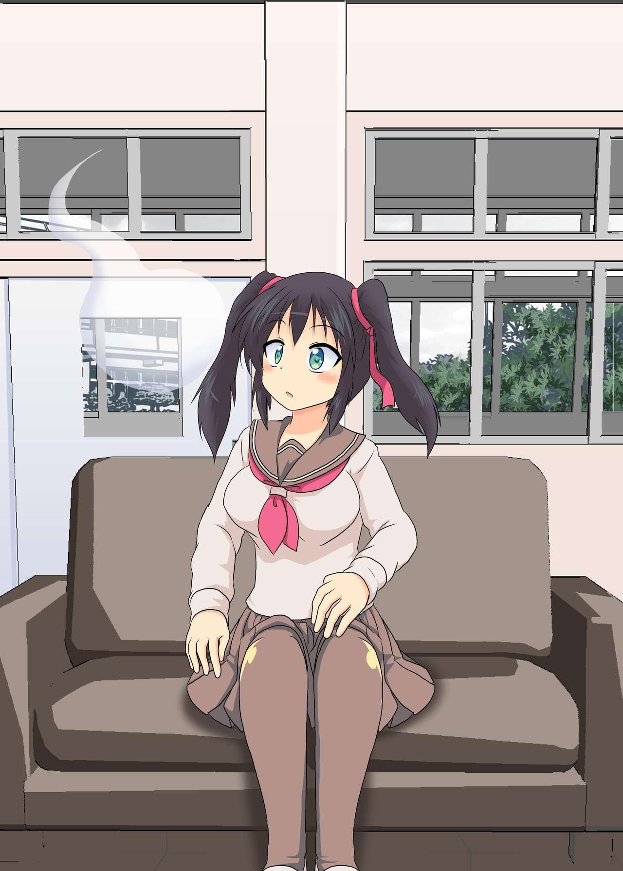 おんなのこにひょういるCG