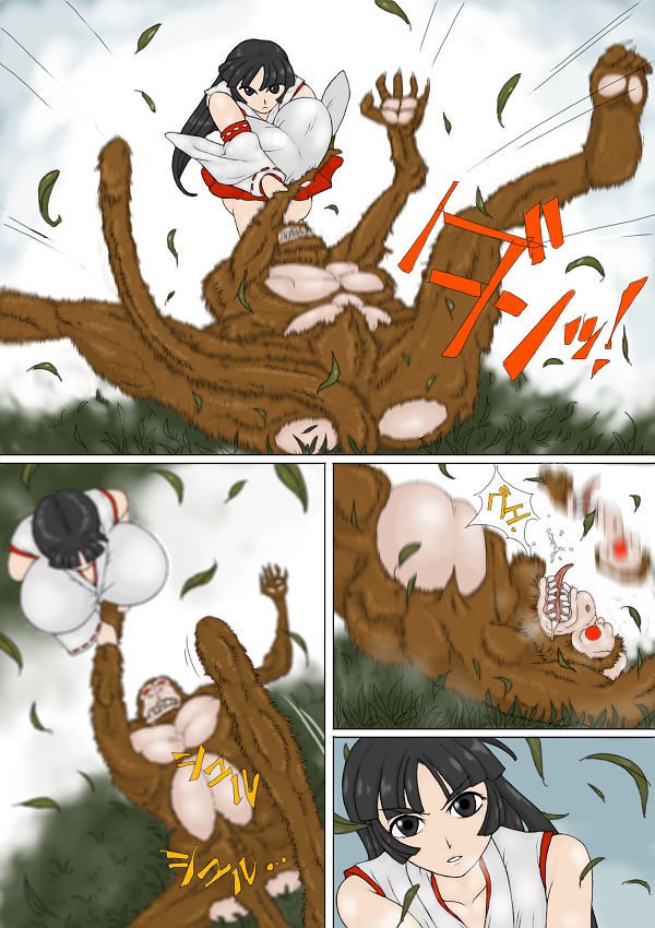 巫女がまけるやつ