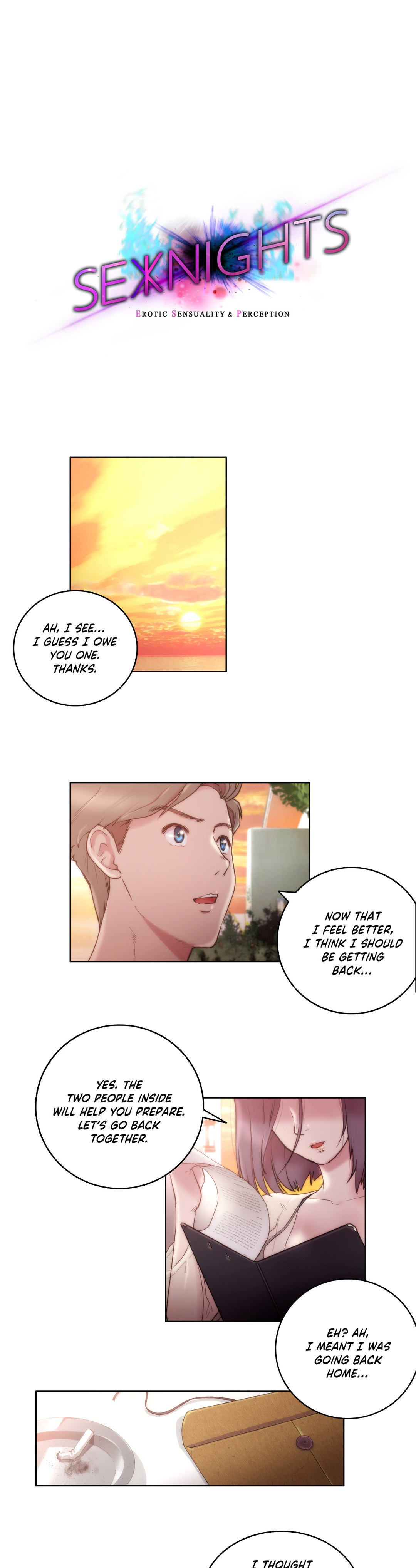 セックスナイト-エロティックな官能性と知覚Ch.1-12