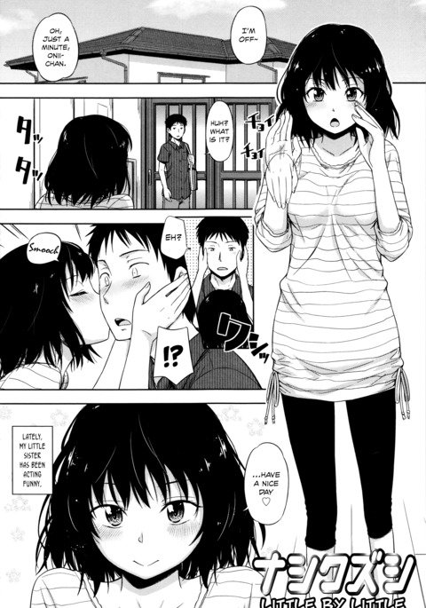 なしくずし|少しずつ