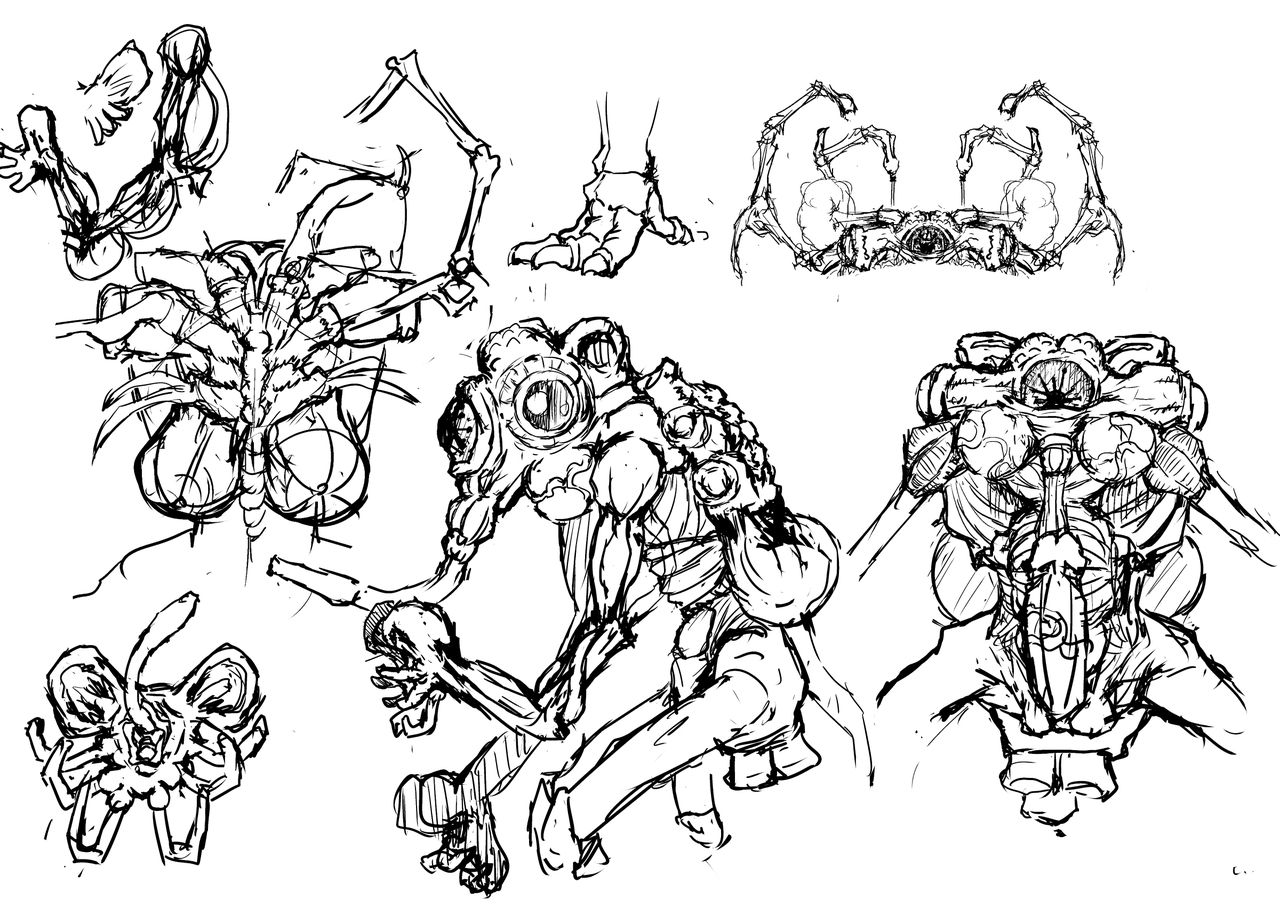 [Master Volume(銃丈)] MASTER VOLUME SNS作品+設定資料ラフ集