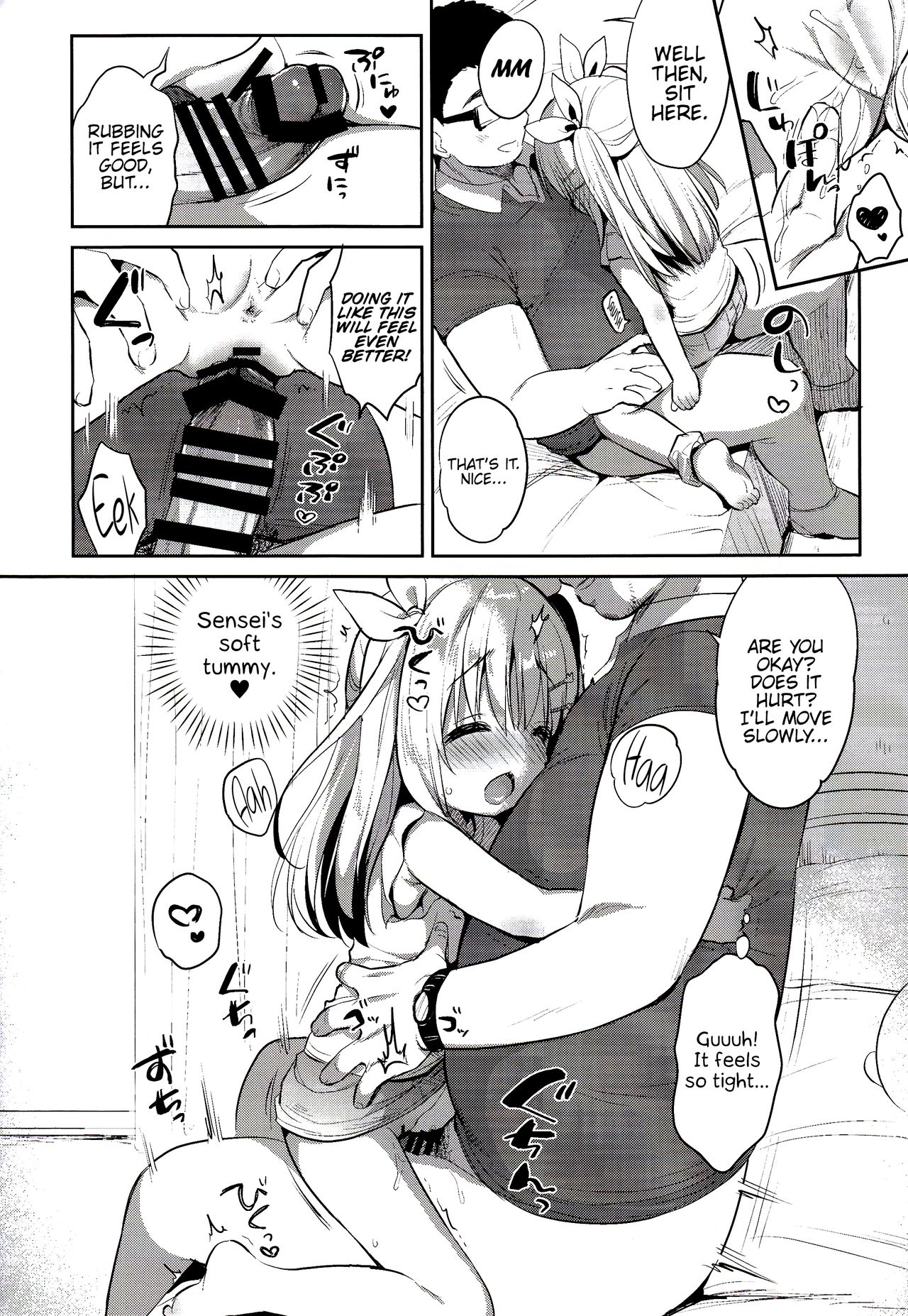 [Usacastle (うさ城まに)] ふわふわの恋だから。 [英訳] [2018年8月20日]