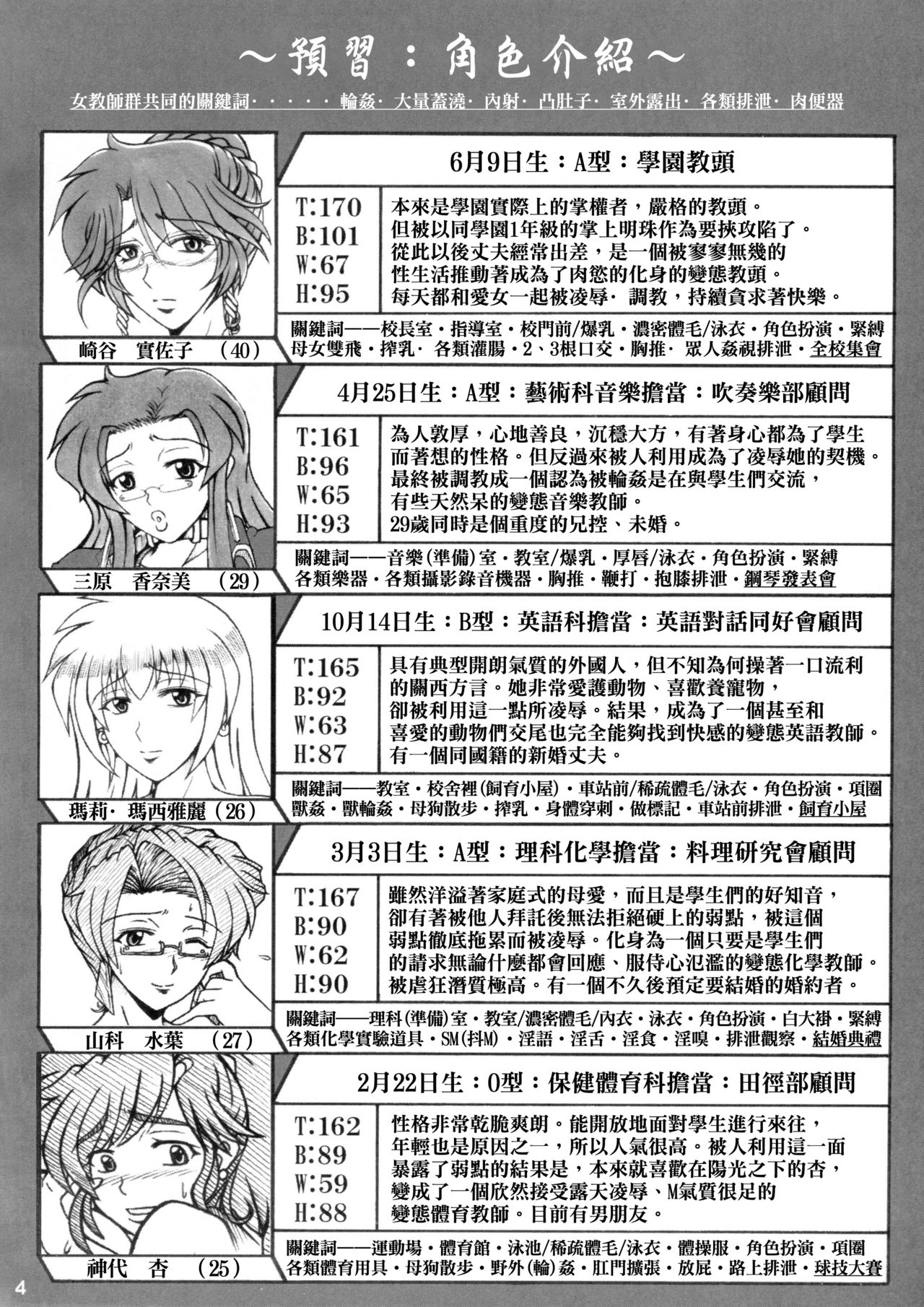 [Re-BI堂 (津宮伽月)] 女教師群凌辱艶痴態 I season [中国翻訳] [2007年11月11日]