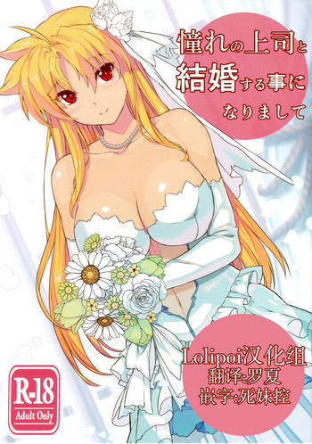 (C93) [スタジオ☆ひまわり (日向恭介)] 憧れの上司と結婚する事になりまして (魔法少女リリカルなのは)[中国翻訳]