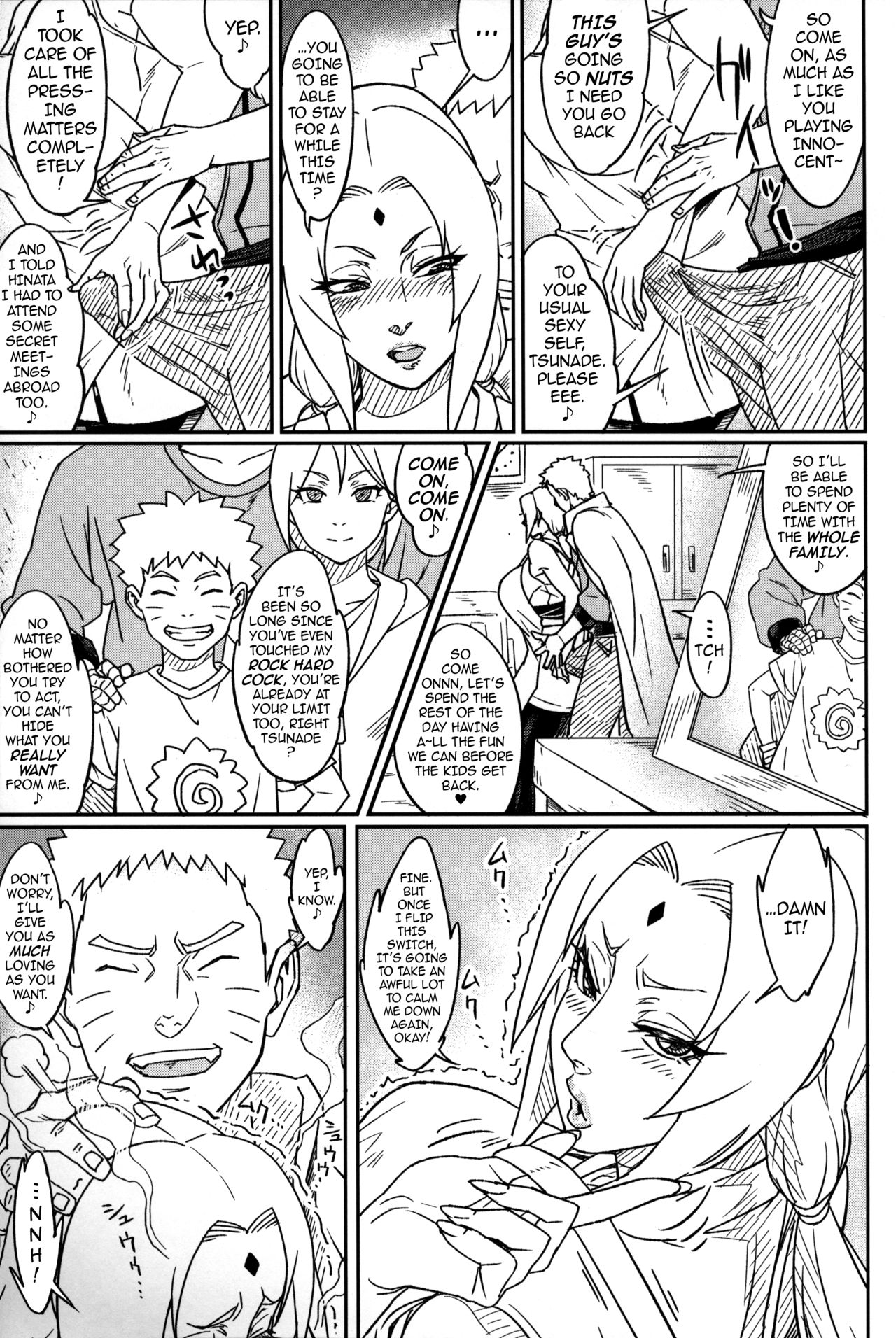 [あろまガエル (ヌマハナ)] 熟蜜姫淫蕩伝3・上 (NARUTO -ナルト-) [英訳]