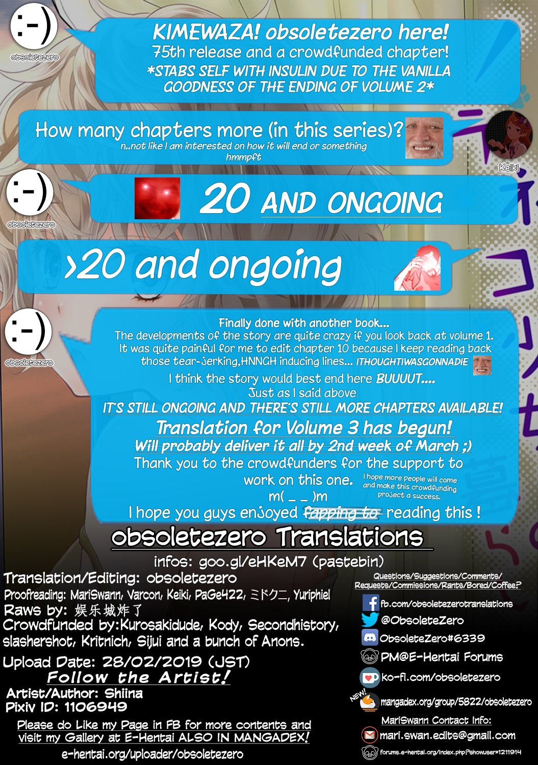 [シイナ] ノラネコ少女との暮らしかた 第2集【合本版】[英訳]