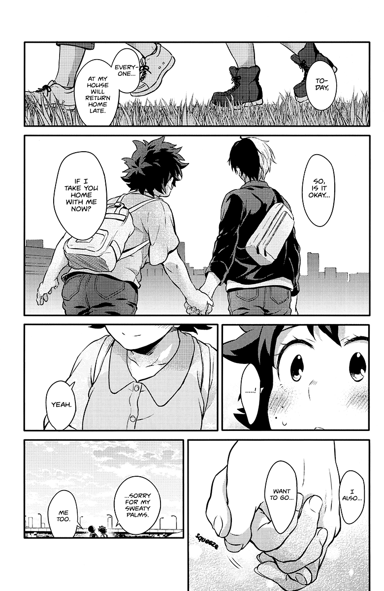 (どうやら出番のようだ!10) [休日出勤 (ちかや)] Love Me Tender 3 (僕のヒーローアカデミア) [英訳]