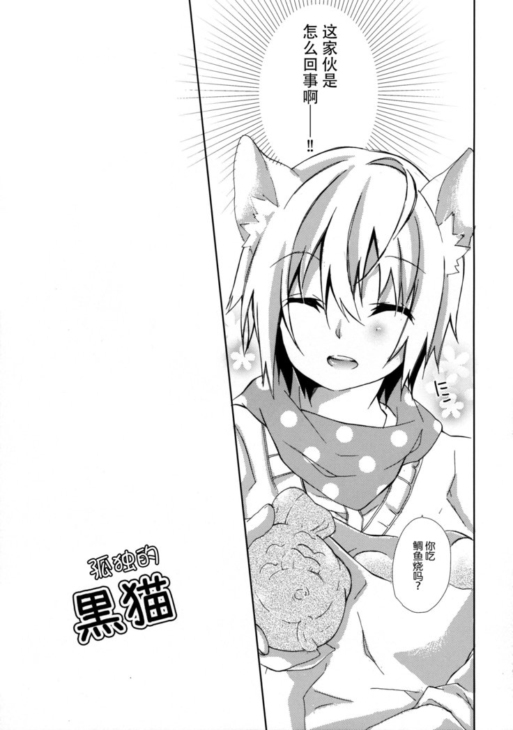 ひとりぼっちの黒猫さん