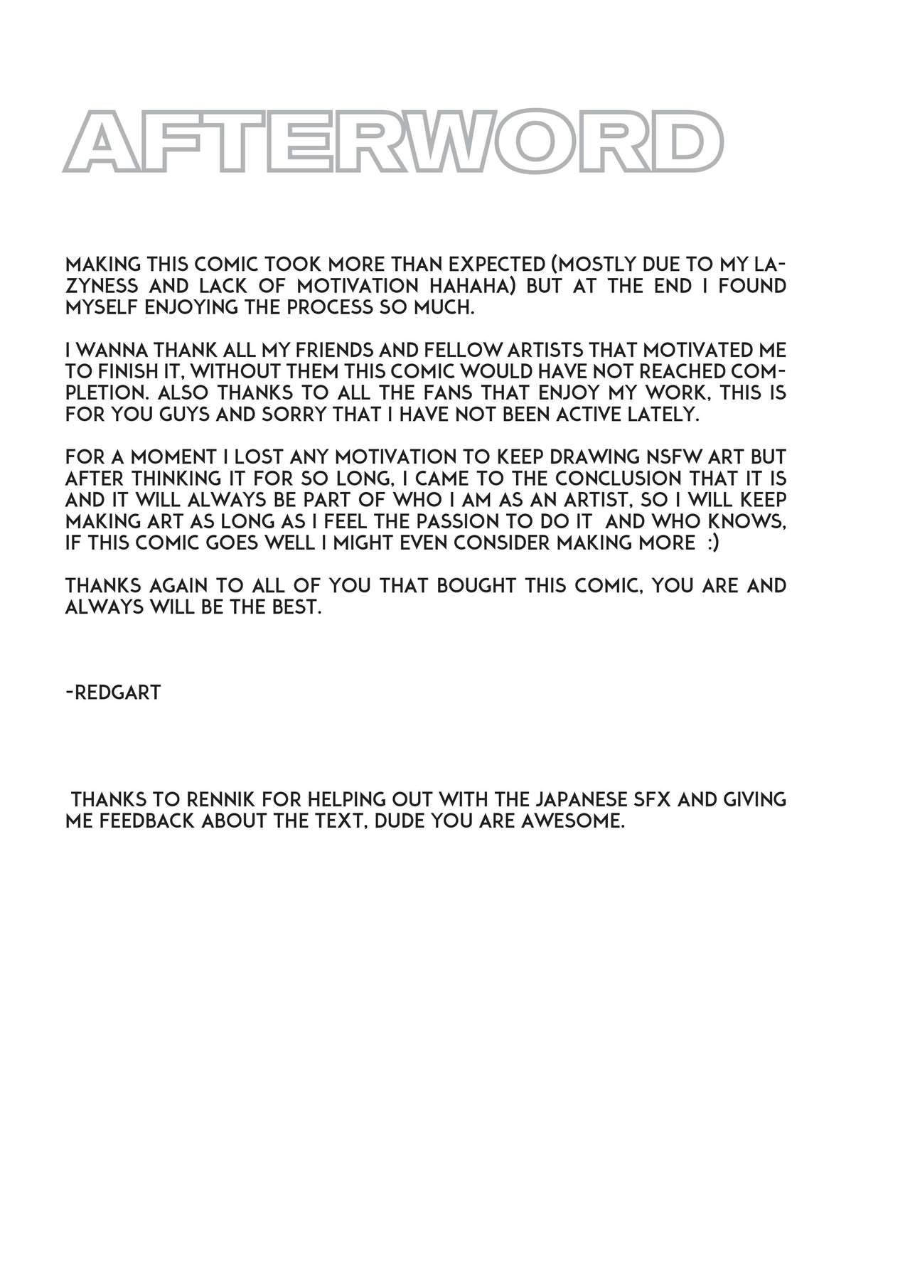 【レッドガート】プライベートトレーニング（ファイナルファンタジーXV）（英語）