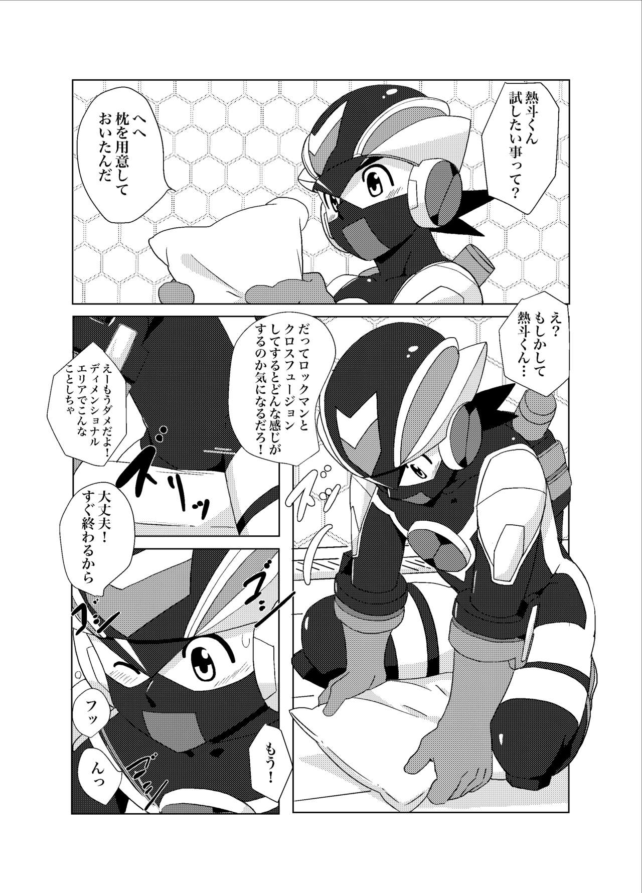 (C95) [WEST ONE (10nin)] Cross Pleasure (ロックマンエグゼ)