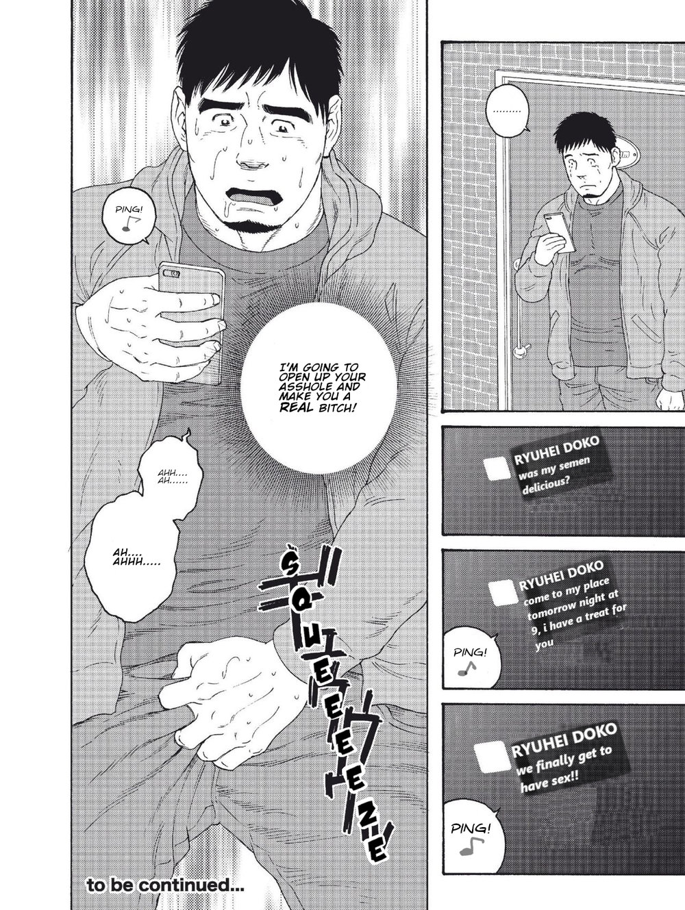 【田亀源五郎】親友のお父さんがビッチCh3になってくれました。 [英語]