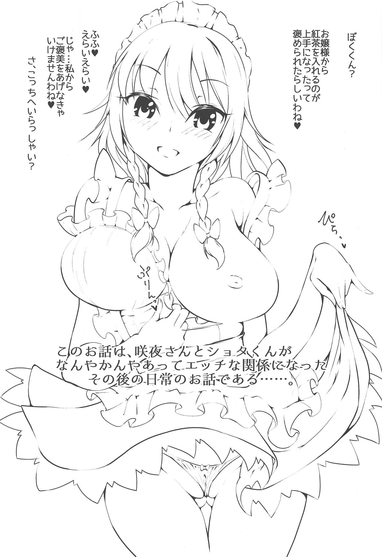 (秋季例大祭5) [DREAM CHASER (かわたれ真実)] さくやよとぎ! (東方Project)