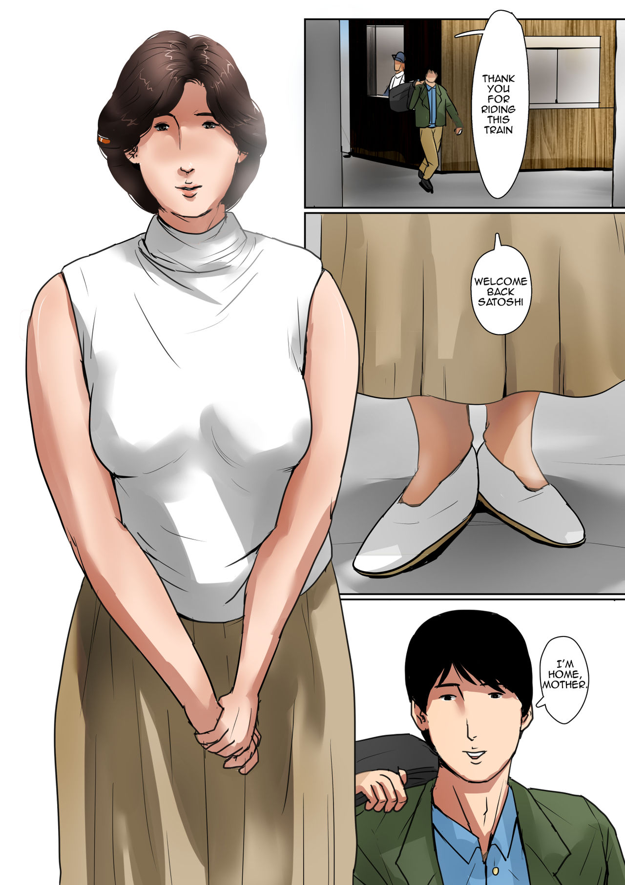[大空カイコ (kaiko)] 母に恋して#2「待ちわびた再会」 [英訳]