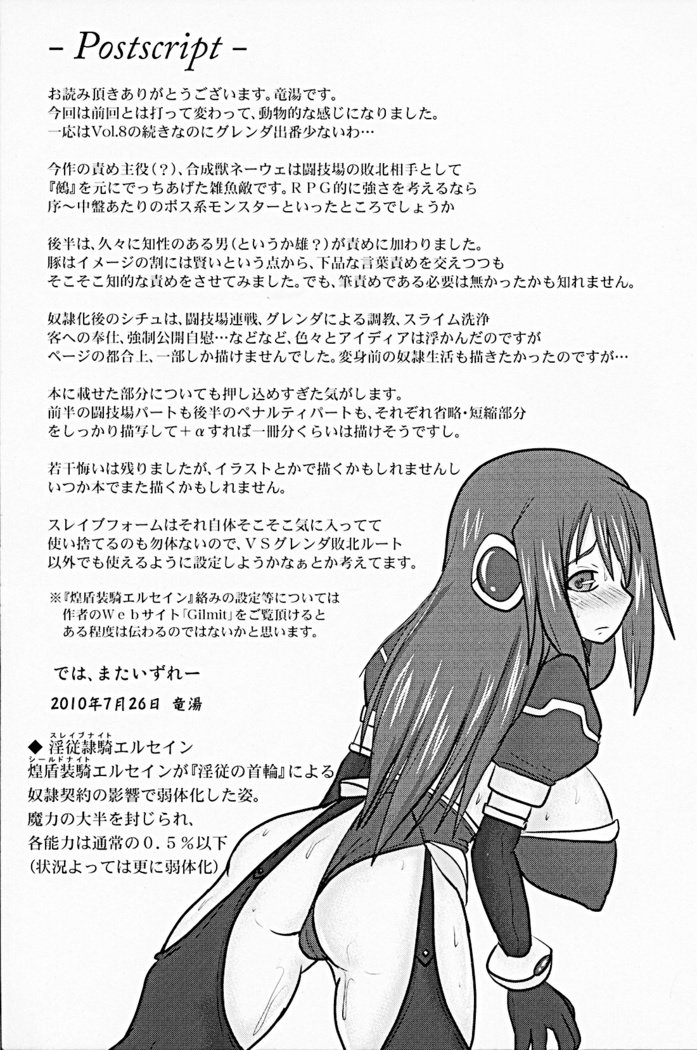 シールドナイトエルザインVol。 9奴隷コロッセオ