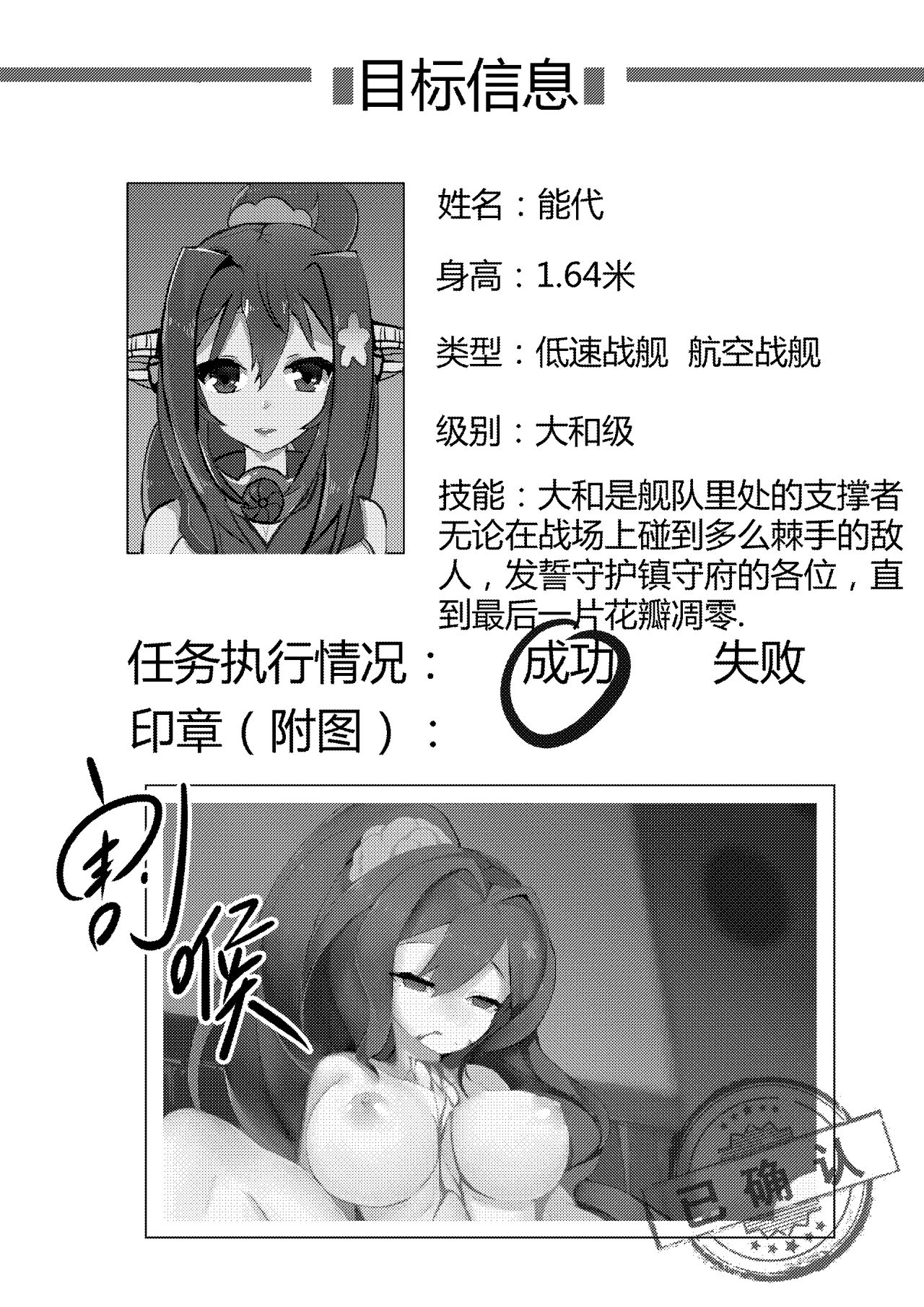 [personality] 绝望开端 大和之死 (艦隊これくしょん -艦これ-) [中国語] [無修正]