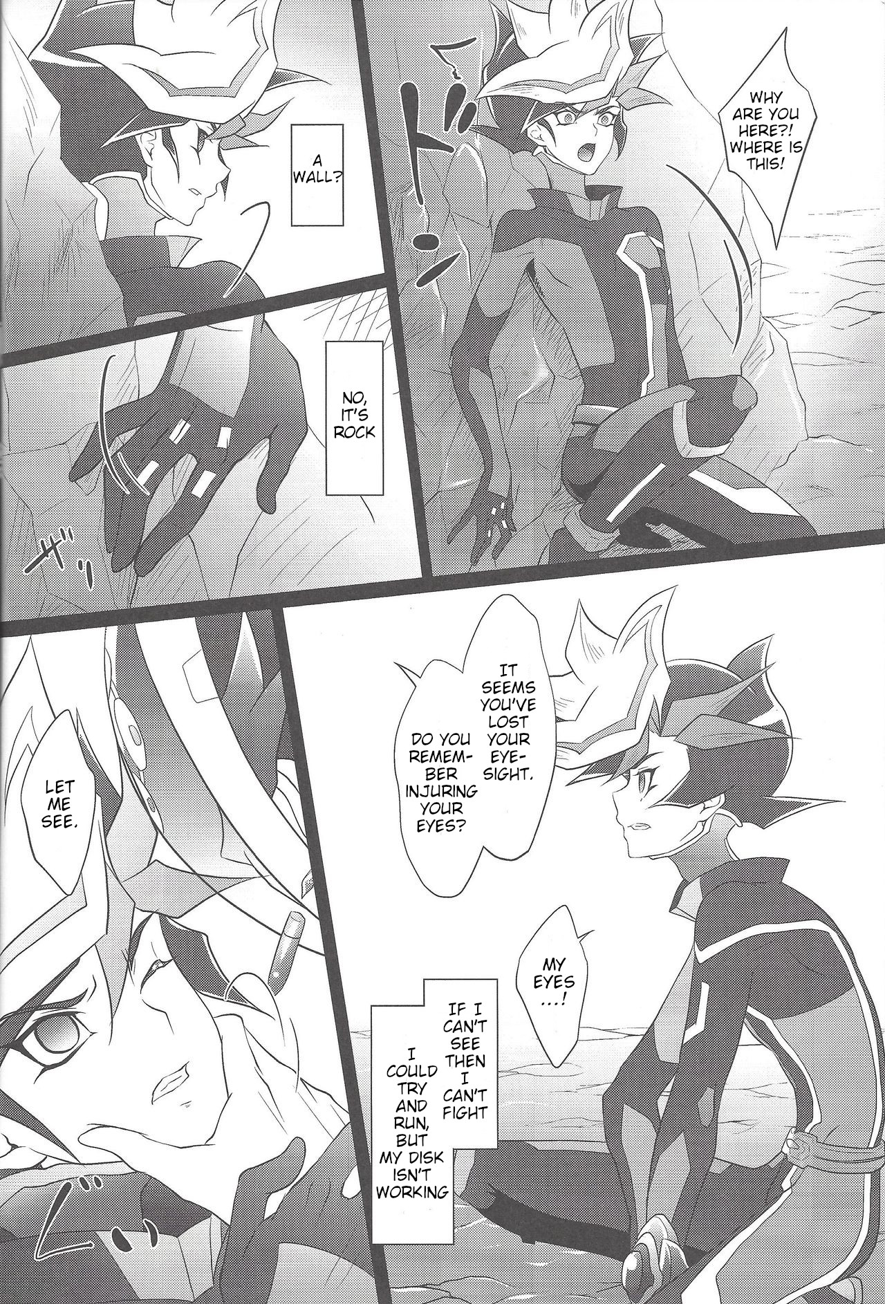 (千年☆バトル フェイズ20) [Neo Wing (彩霞)] BlindGame (遊☆戯☆王VRAINS) [英訳]