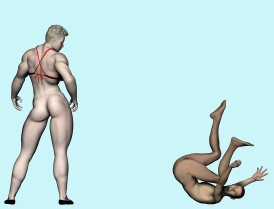 デビッドとスウェーデンの女の子