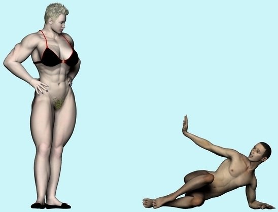 デビッドとスウェーデンの女の子