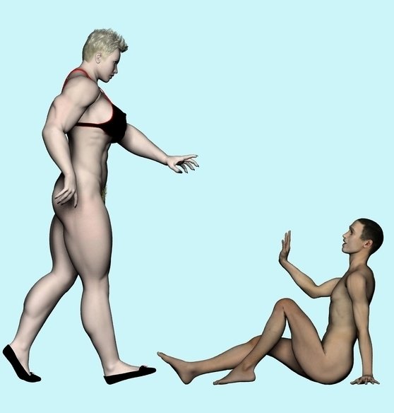 デビッドとスウェーデンの女の子