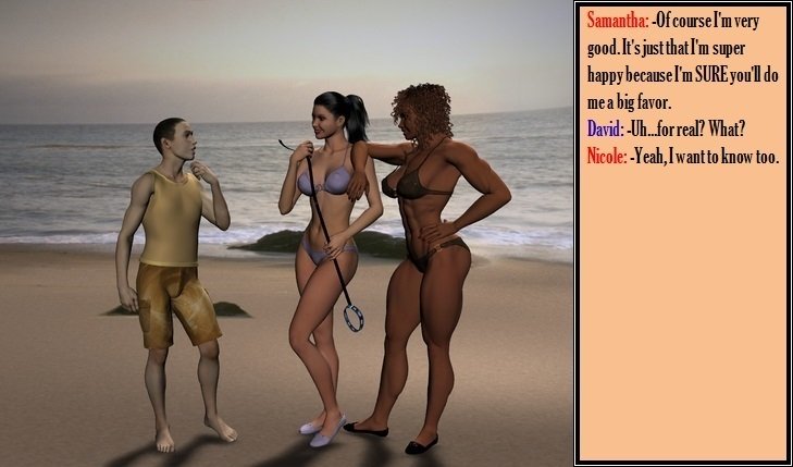 デビッドとスウェーデンの女の子