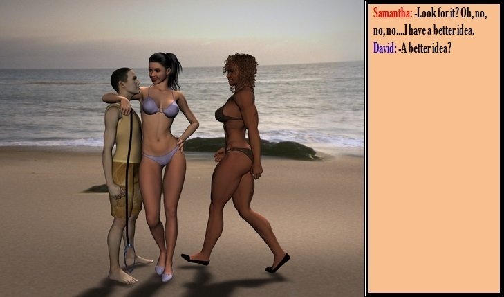 デビッドとスウェーデンの女の子