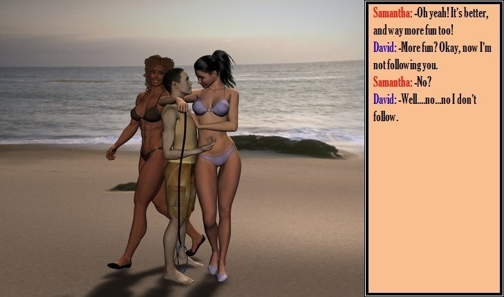 デビッドとスウェーデンの女の子