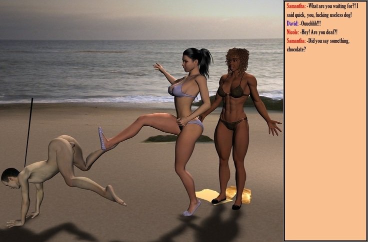 デビッドとスウェーデンの女の子