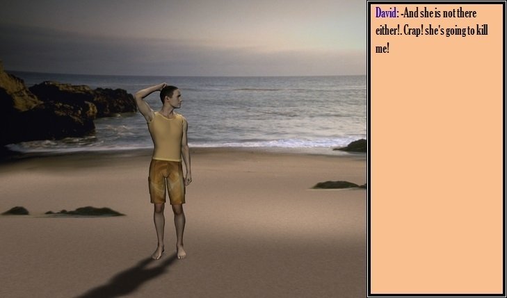 デビッドとスウェーデンの女の子