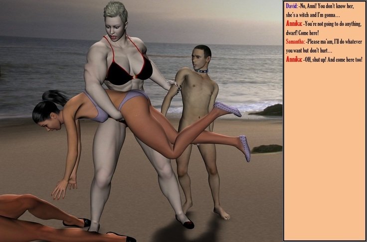 デビッドとスウェーデンの女の子