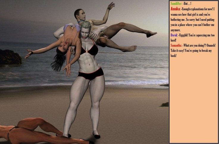 デビッドとスウェーデンの女の子